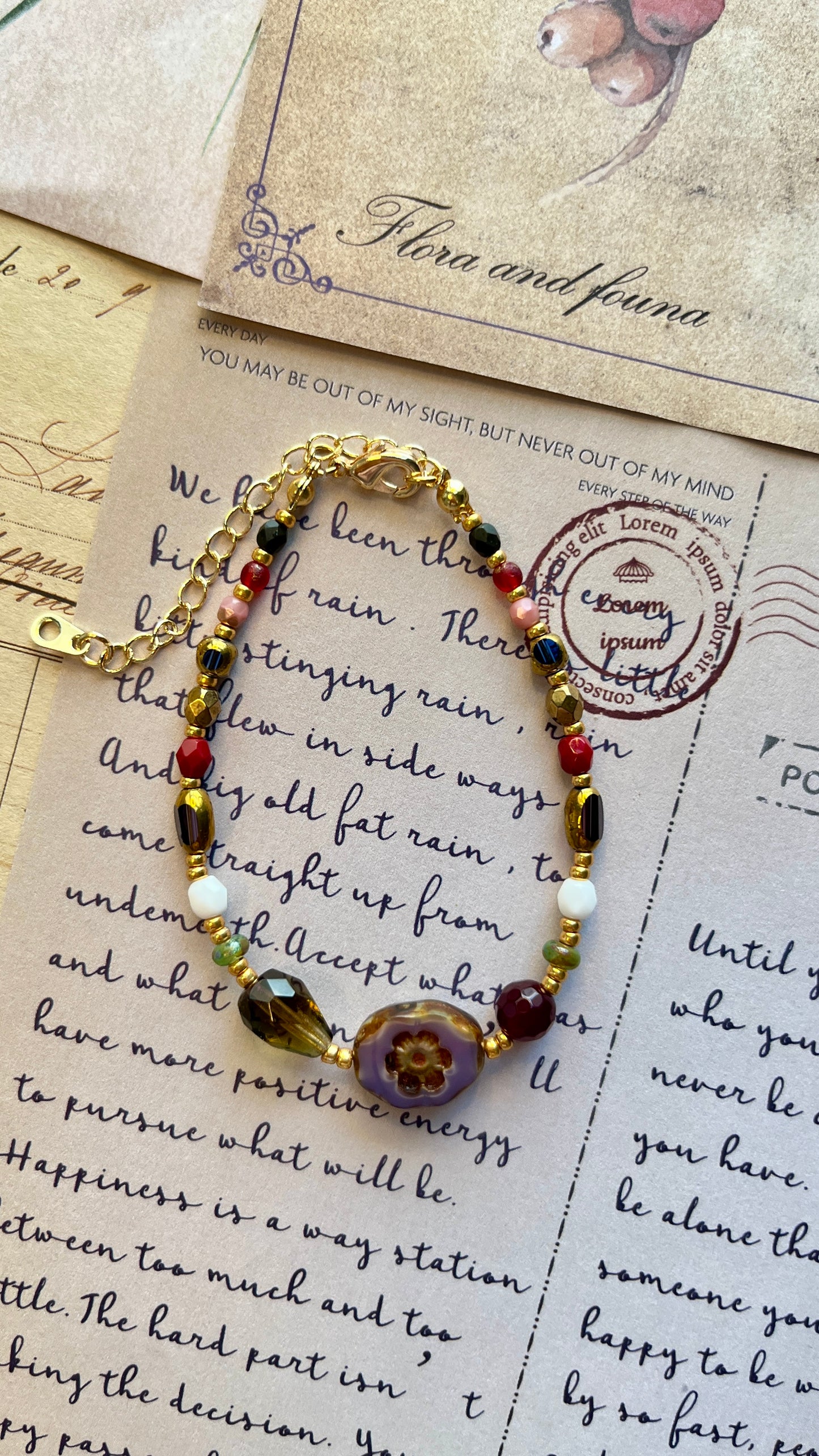 Handmade Bracelet|Caramel Macchiato