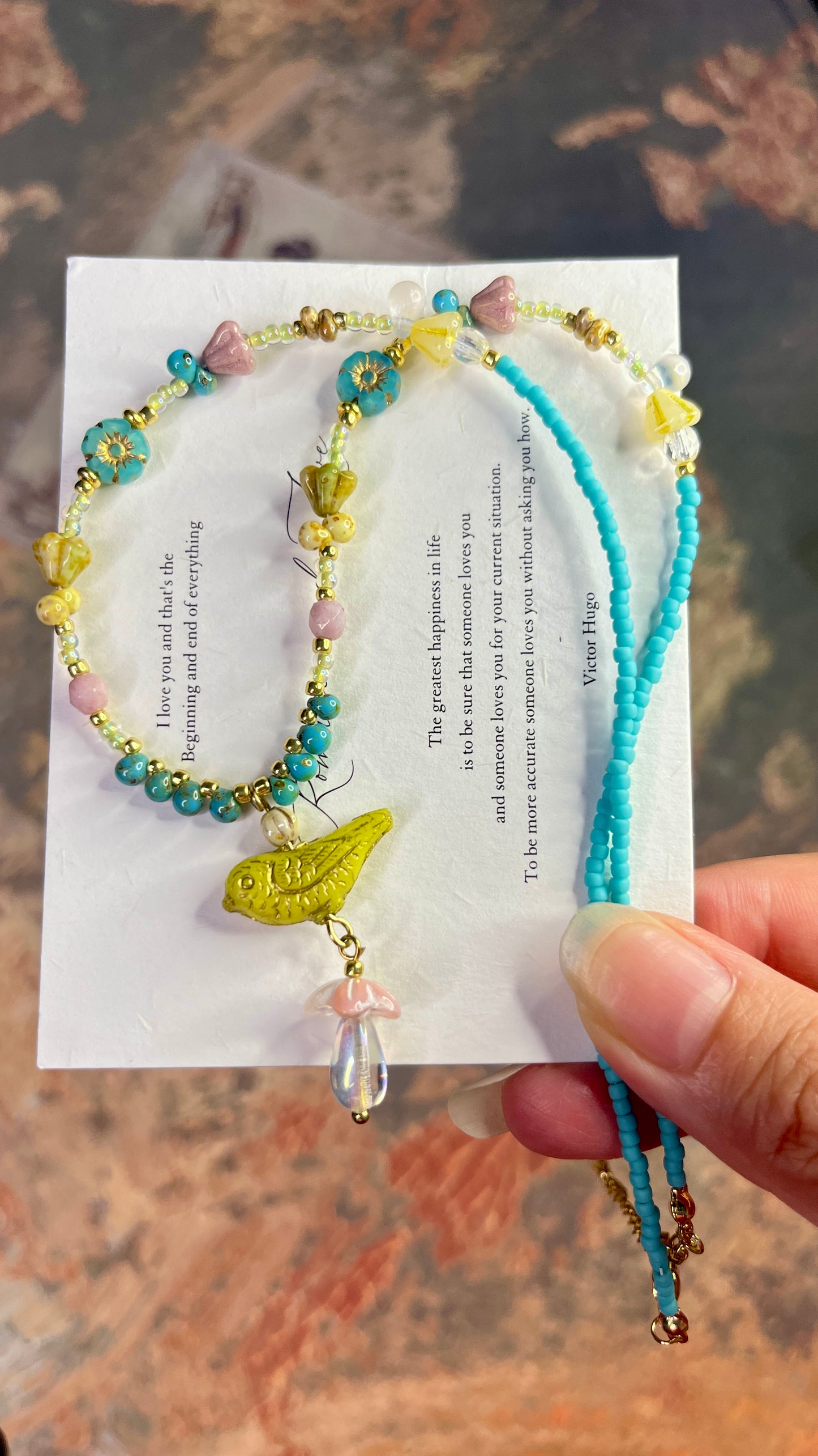 Handmade Necklace|Little Oriole