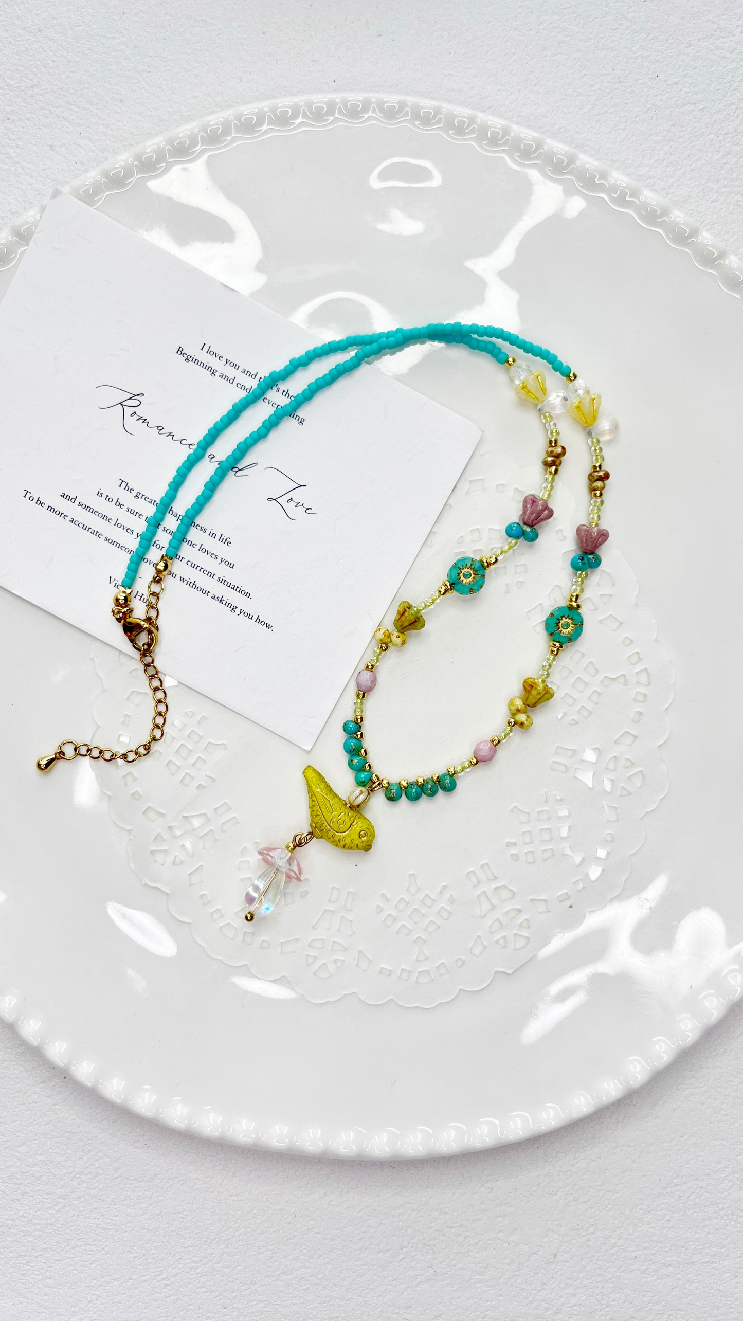 Handmade Necklace|Little Oriole