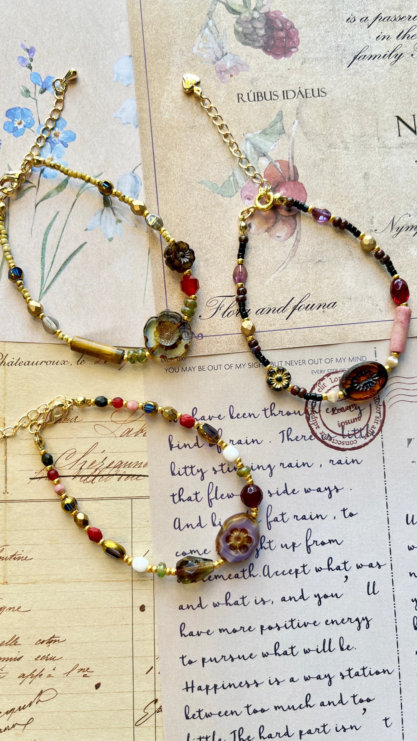 Handmade Bracelet｜Caramel Macchiato