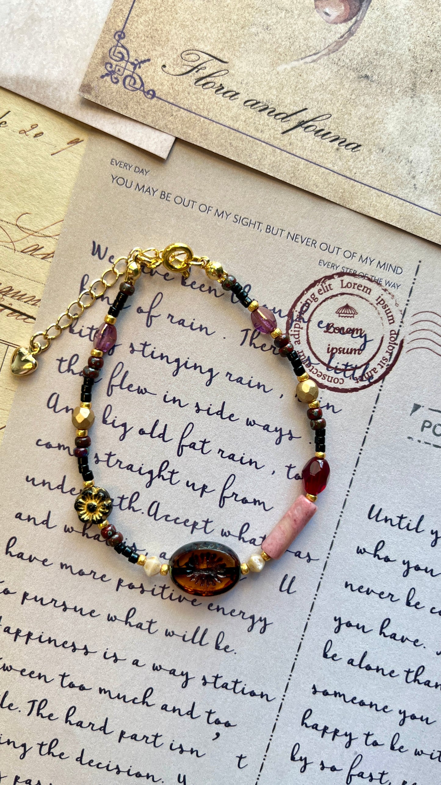 Handmade Bracelet｜Caramel Macchiato