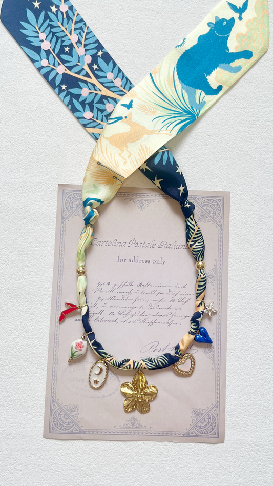 scarf necklace