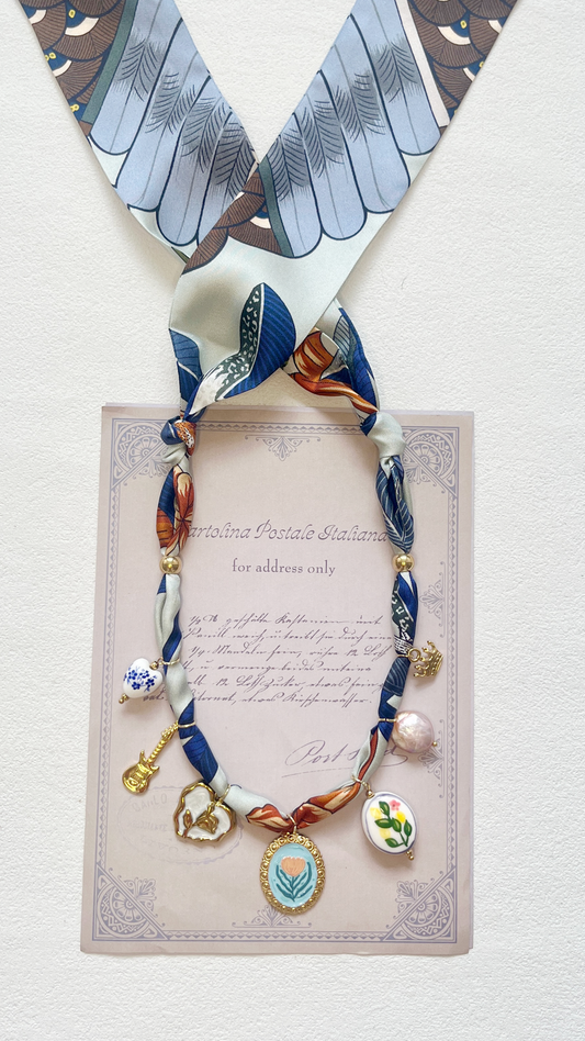 scarf neckalce
