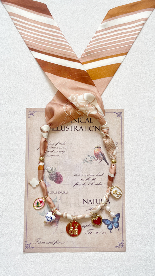 scarf necklace