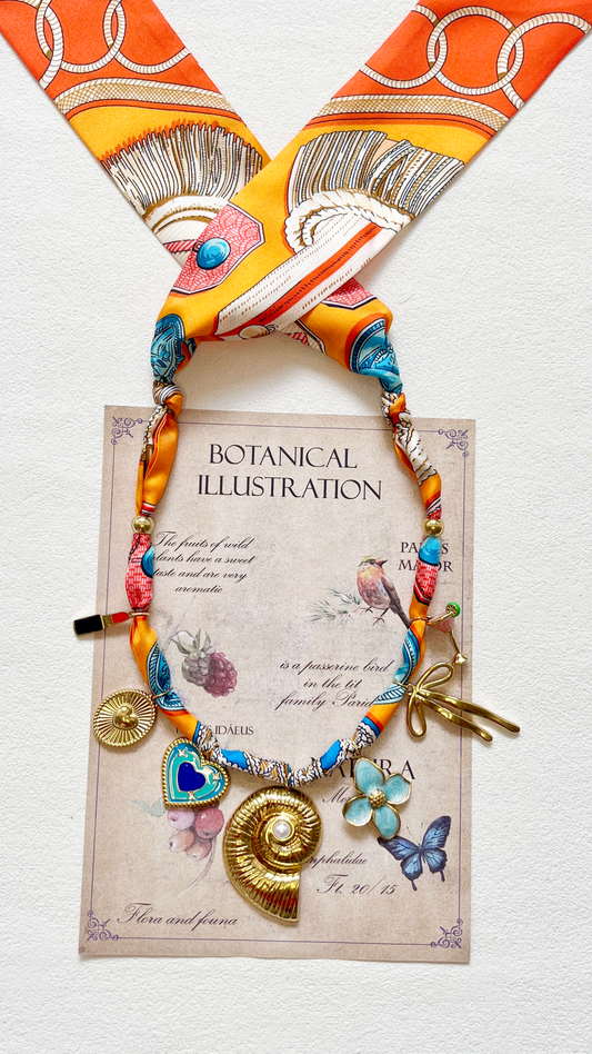 scarf necklace