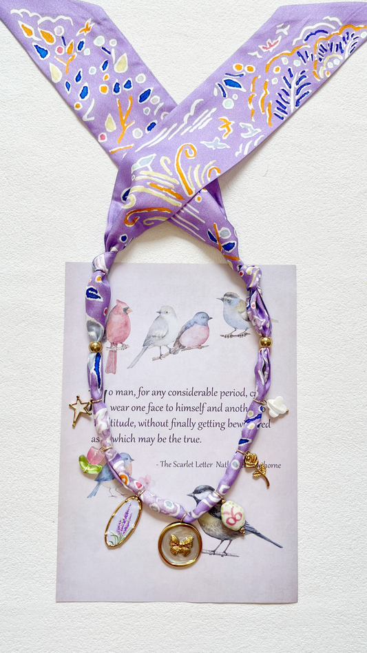 scarf neckalce