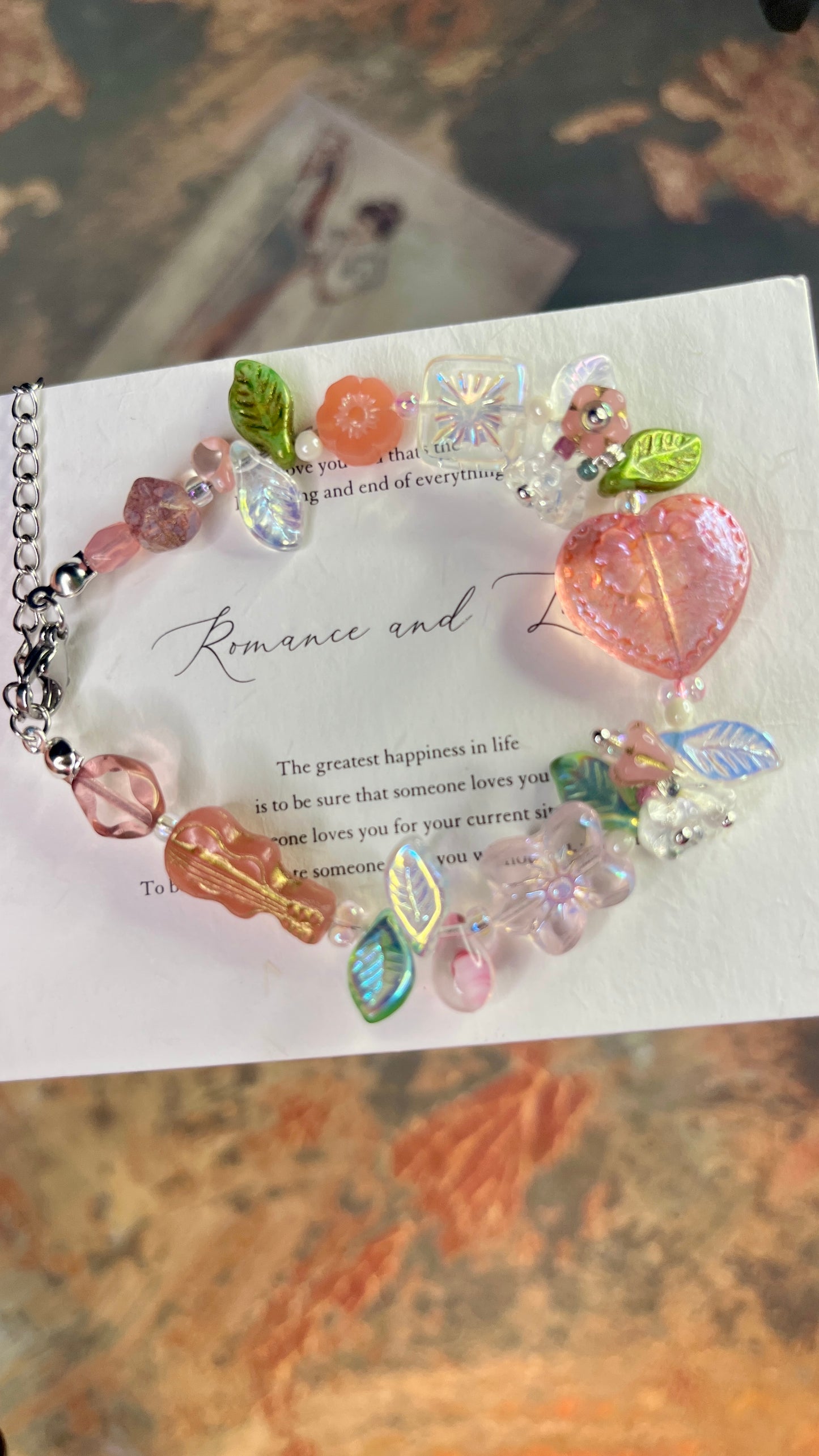 Handmade Bracelet｜Jungle Rose Locket