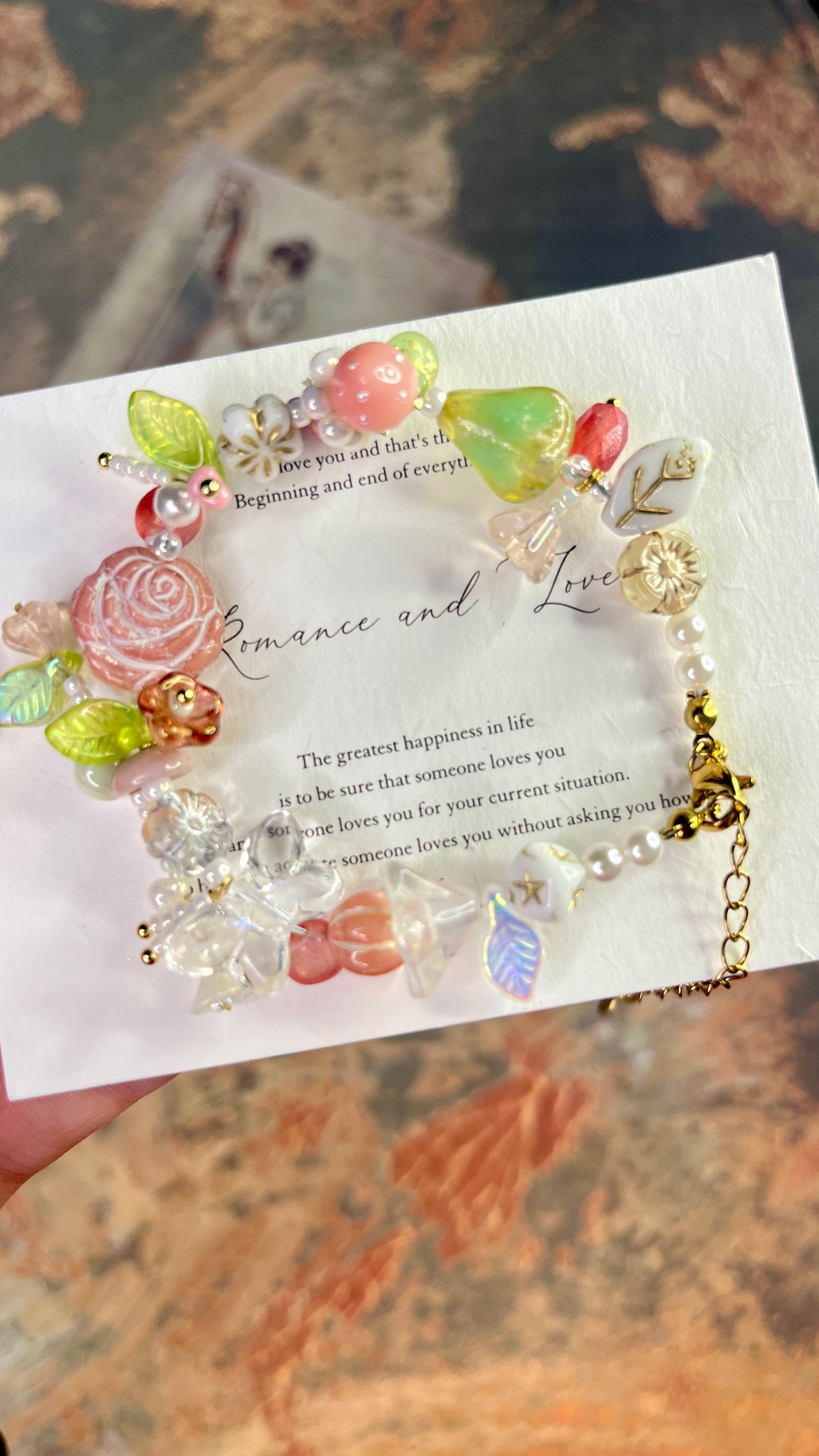 Handmade Bracelet｜Rosette Frost