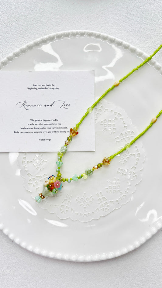 Handmade Necklace｜Spring Bouquet