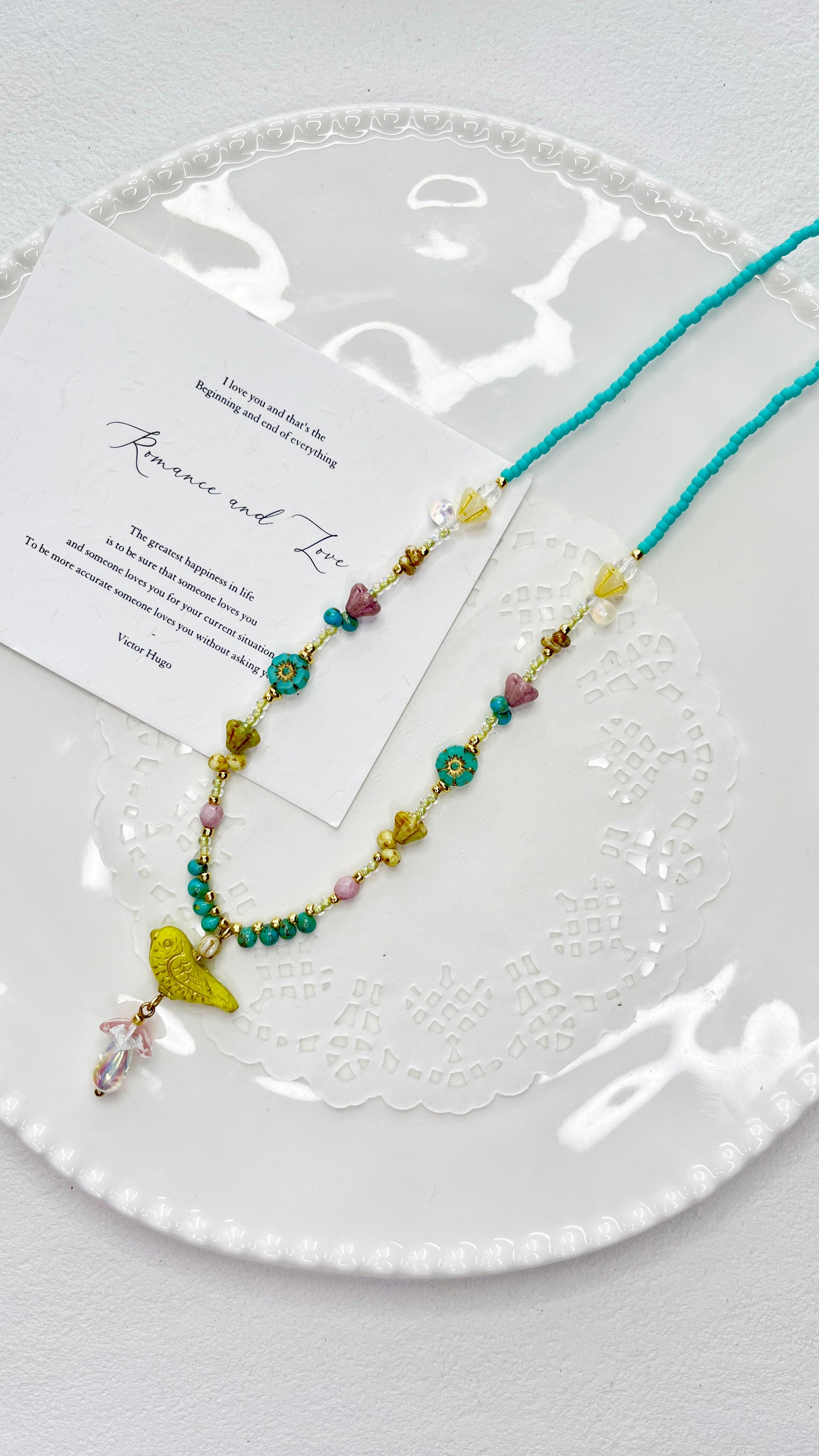 Handmade Necklace｜Little Oriole