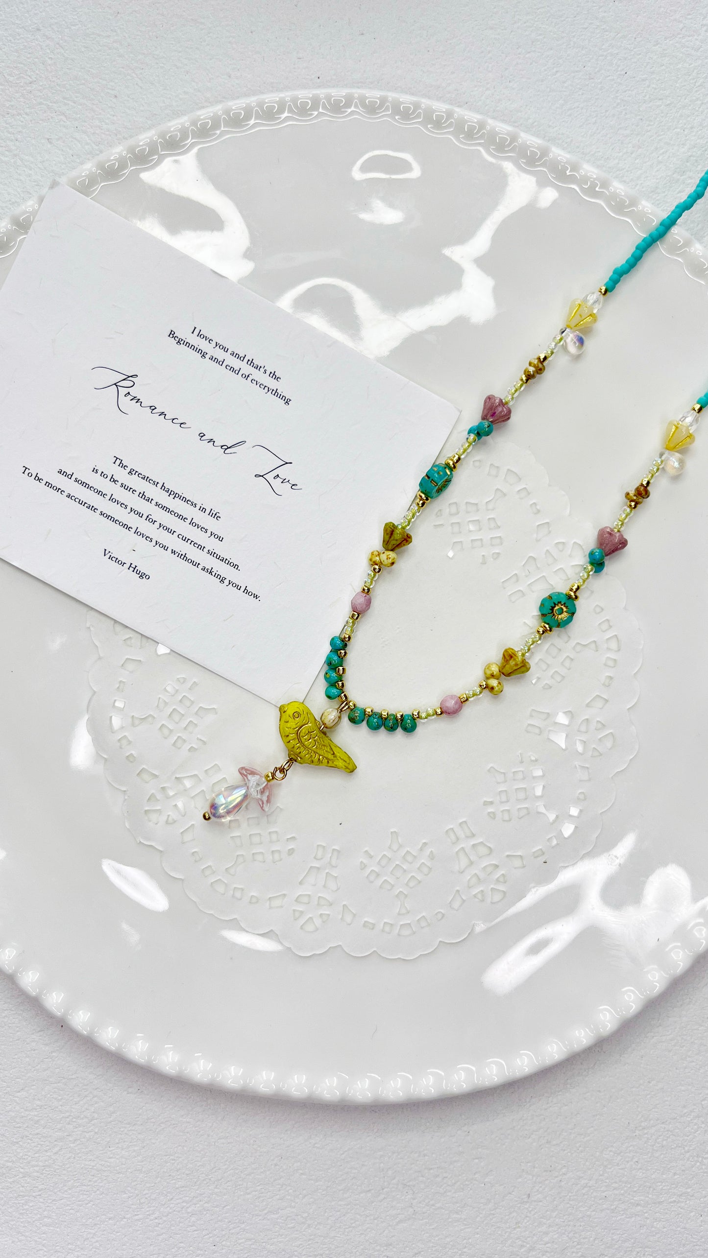 Handmade Necklace｜Little Oriole