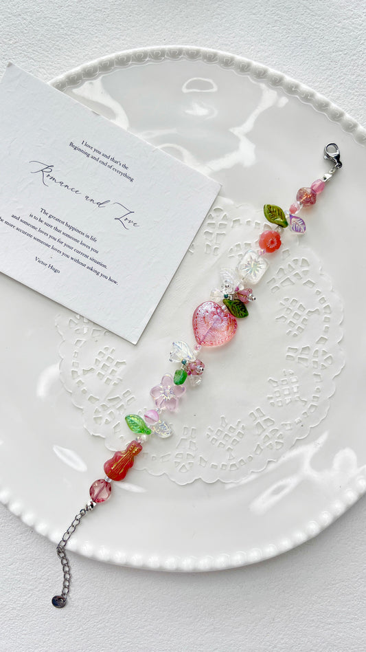 Handmade Bracelet｜Jungle Rose Locket