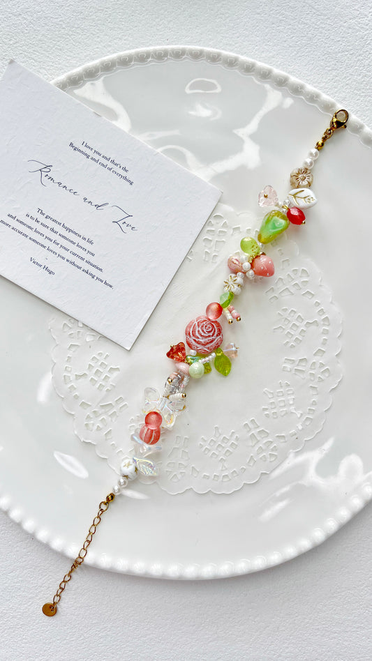 Handmade Bracelet｜Rosette Frost